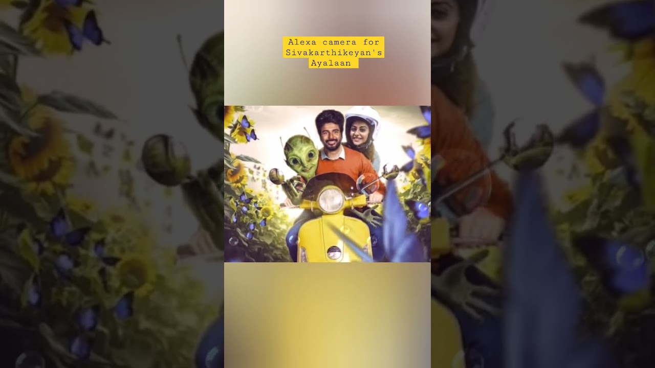 Sivakarthikeyan Latest Ayalaan Update - Using Alexa camera 