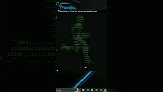 CMD Tricks ️ Draw a running man using command prompt