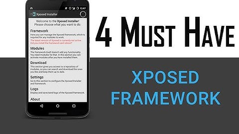 |2016| 4-Must Have Xposed FrameWork For Android Marshmallow #Ep-01