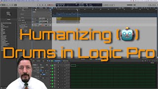 Humanizing Drums [🤖] in Logic Pro