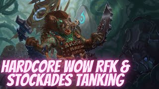 Hardcore WoW Tanking RFK & Stockades - The Journey of Tank Costanza Part 13