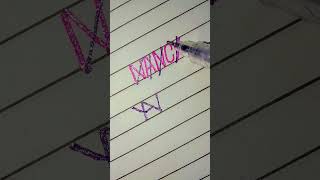 #Nancy name logo #art #logodesign 😍🥰🥰😍😍😍😍