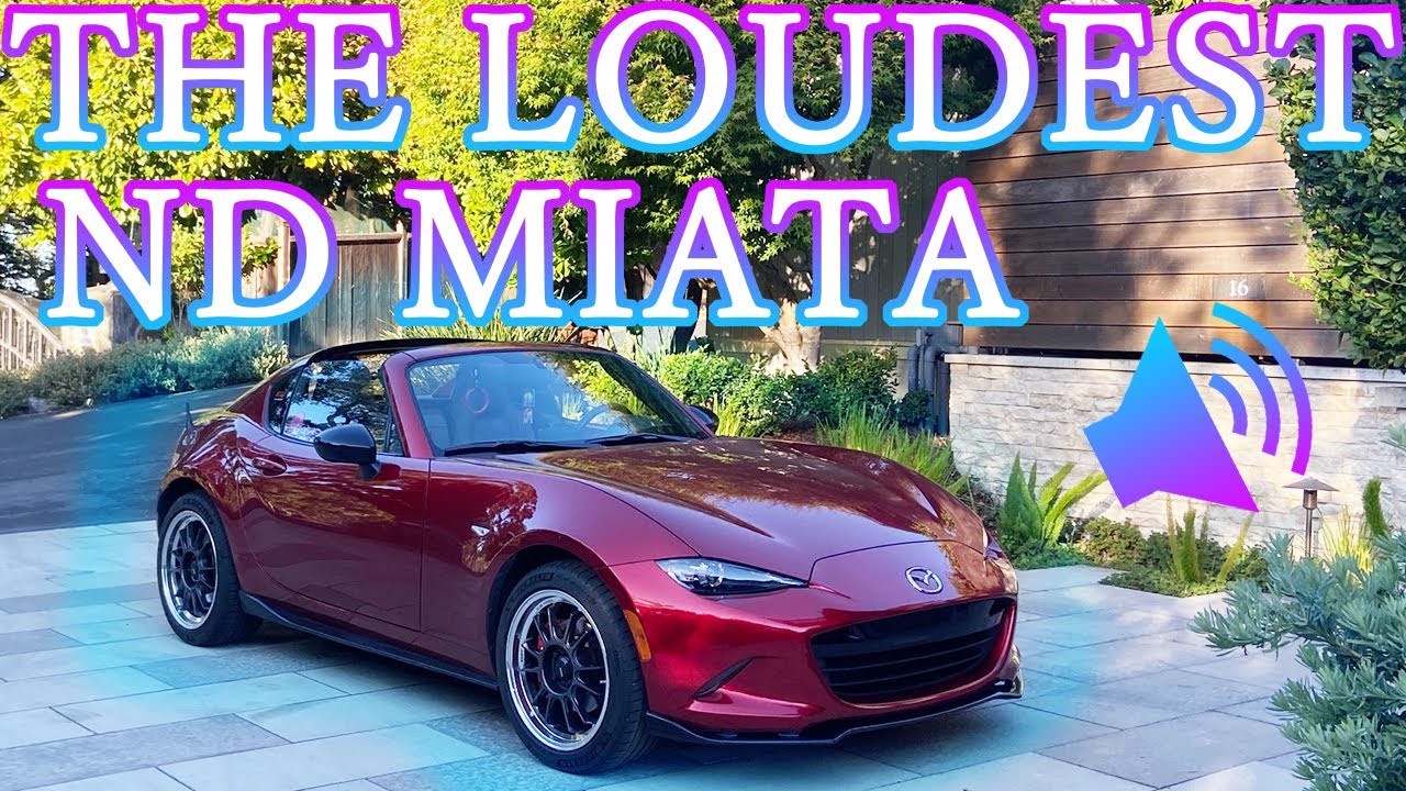 ND Miata Goodwin Racing Headers Flybys and Pulls! (Stupid Loud) - YouTube