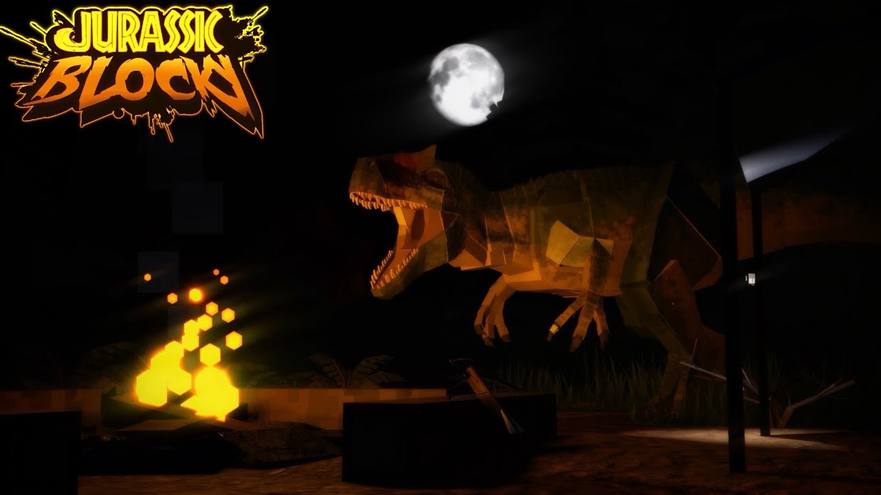 Jurassic blocky Allosaurus teaser