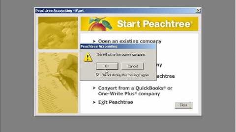 Peachtree Lecture 1 | Everything