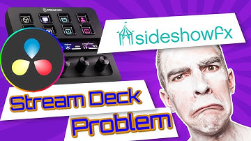 Problem with the Sideshowfx color pack for the Elgato streamdeck in Davinci Resolve
