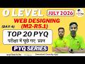 Web Designing (M2-R5.1) | Day-6 | TOP 20 PYQ Series | July 2026 | Gyanxp