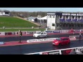 Twin engine vauxhall corsa vs ford fiesta st  14 mile drag race