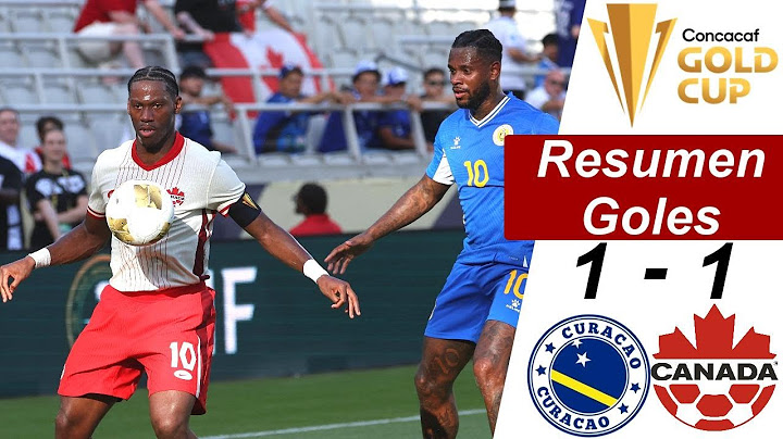 Curaçao vs Canada 1-1 Resumen Y Goles  | 🏆 Copa Oro CONCACAF 2025 🏆