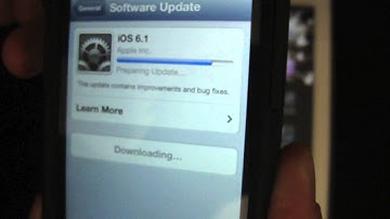 iOS 6.1 Installation & Guide (iPhone 5 iPad 2)