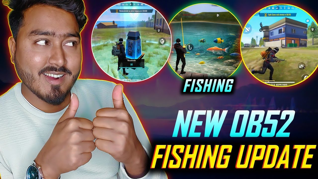 FREE FIRE OB52 FIRST LOOK ADVANCE SERVER || NEW CHARACTER ABILITY, FISHING SYSTEM, PEAK CHANGE,