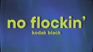Thumbnail of Kodak Black - No Flockin' [Lyrics]