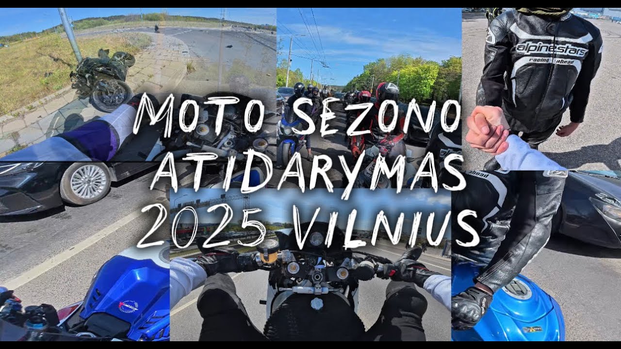 2025 Moto sezono atidarymas/moto avarija