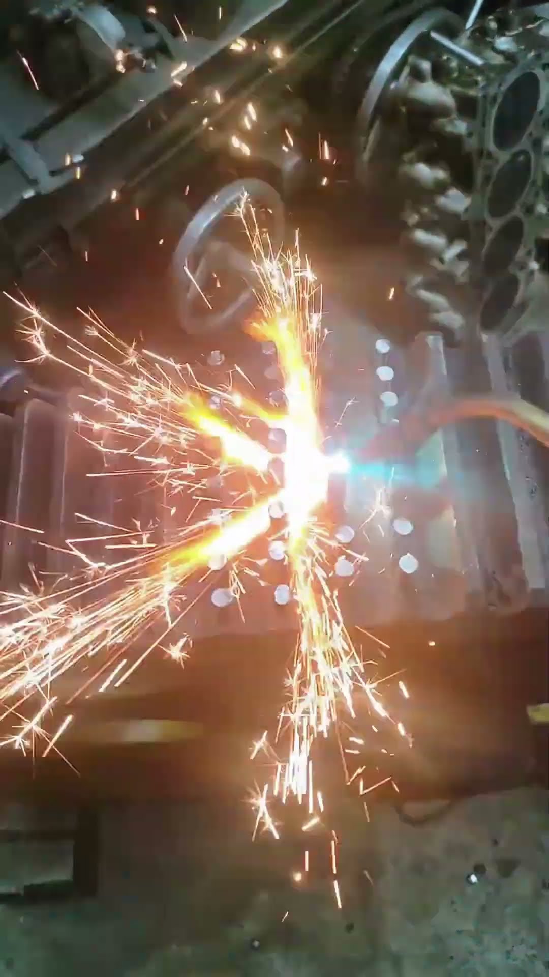 Gear damage during welding- Good tools and machinery make work easy