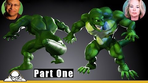 Part One Make A Reptile Creature In Blender 2.82a