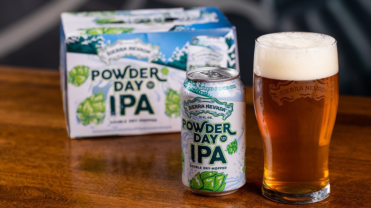 Powder Day IPA: Fruity & Snowy Foam Dry Hop