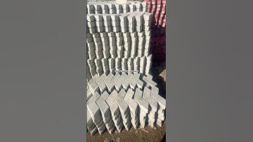 V shape interlock tile #labh_trading_company #interlocking #tile #sirsa #rasulpur #shortvideo