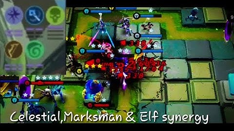Celestial,Marksman & Elf Build-CHESS TD 2.0 GAMEPLAY | Mobile Legends Bang Bang