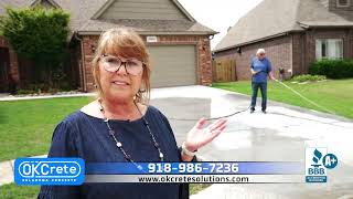 OKCrete 30-Second Testimonial TV Spot 2023