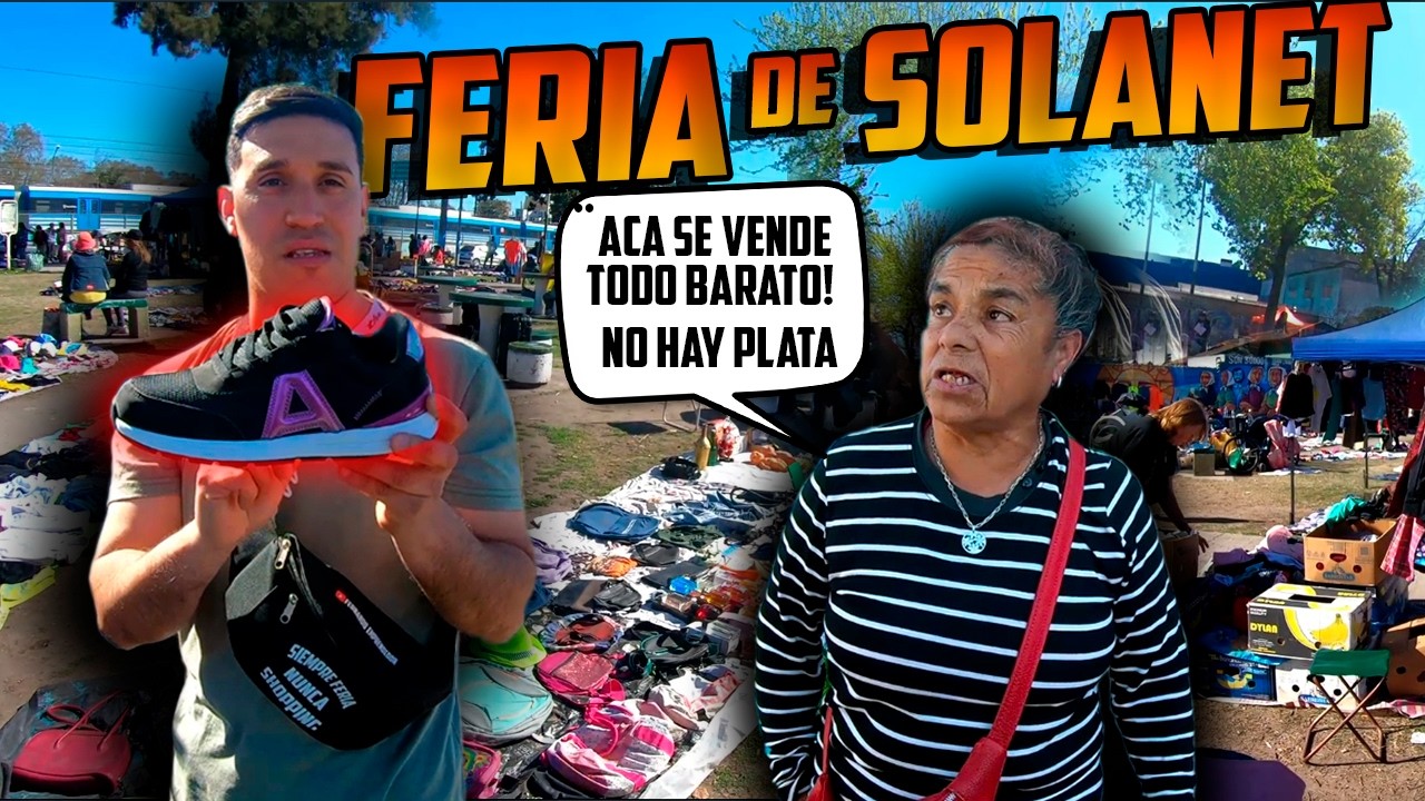 el PAN del día a día lo TENEMOS.. Feria de SOLANET en Merlo