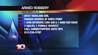 Officials investigating overnight robbery in Vigo County