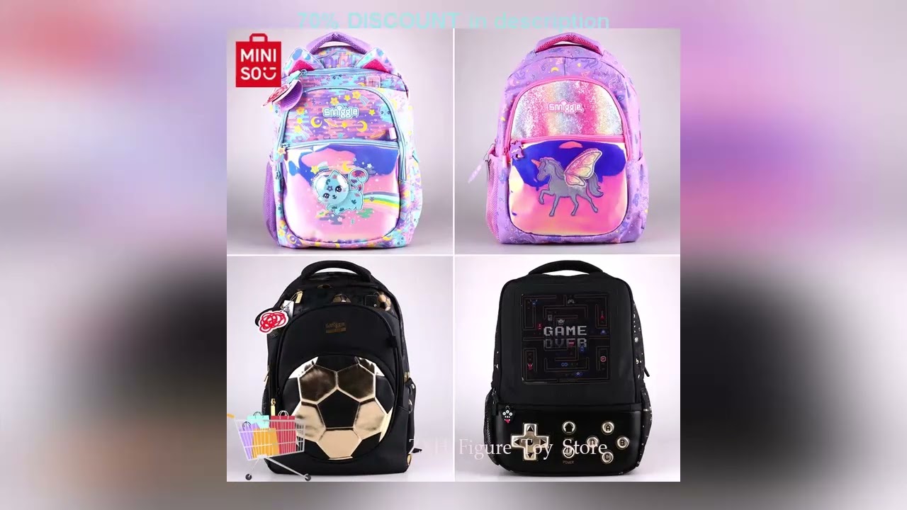 A must-have product! Genuine Australia Smiggle Schoolbags Children'S Backpacks Primary School Stud