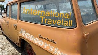 Fresh out of years of storage! Barn Find International TravelAll! Complete Truck! Good Project!