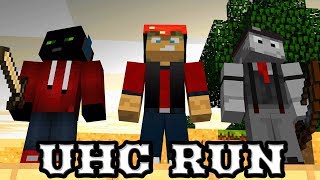 Epická hra! | UHC RUN | Minecraft Minihry /w Marwex, Kelo