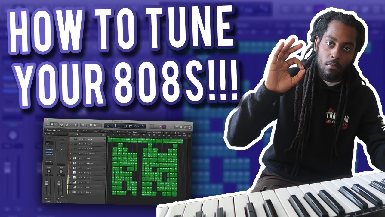 The EASIEST Way to Tune 808s | How to Tune 808s in Logic Pro X Tutorial ...