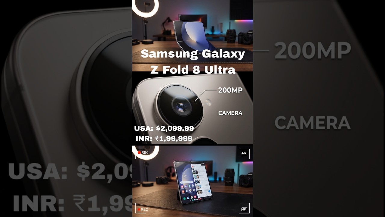 Galaxy Z Fold 8 Ultra Review — Worth $2,099 | ₹1,99,999 ?" Comment Below ! #galaxyzfold8 #samsung