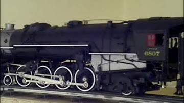 3rd rail W&LE 4-8-2 water buffalo with TMCC upgrade