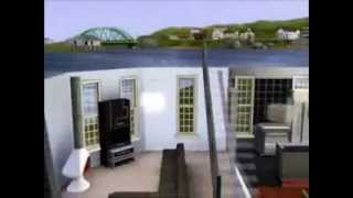 Sims 3: Small Modern Family Home