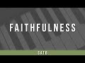 Faithfulness l satb