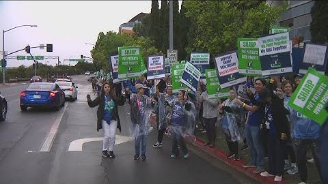 Sharp nurses picket across San Diego for improved contracts, benefits