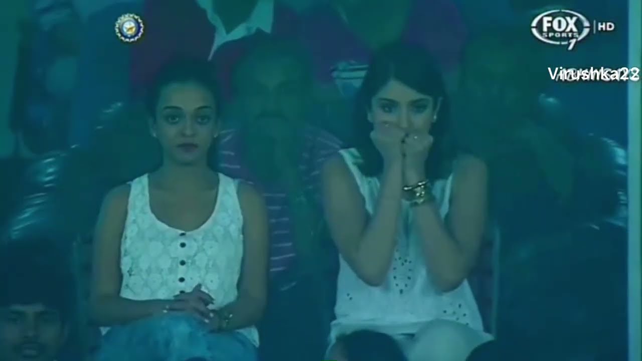 Anushka Sharma’ First appearance in stadium❤️