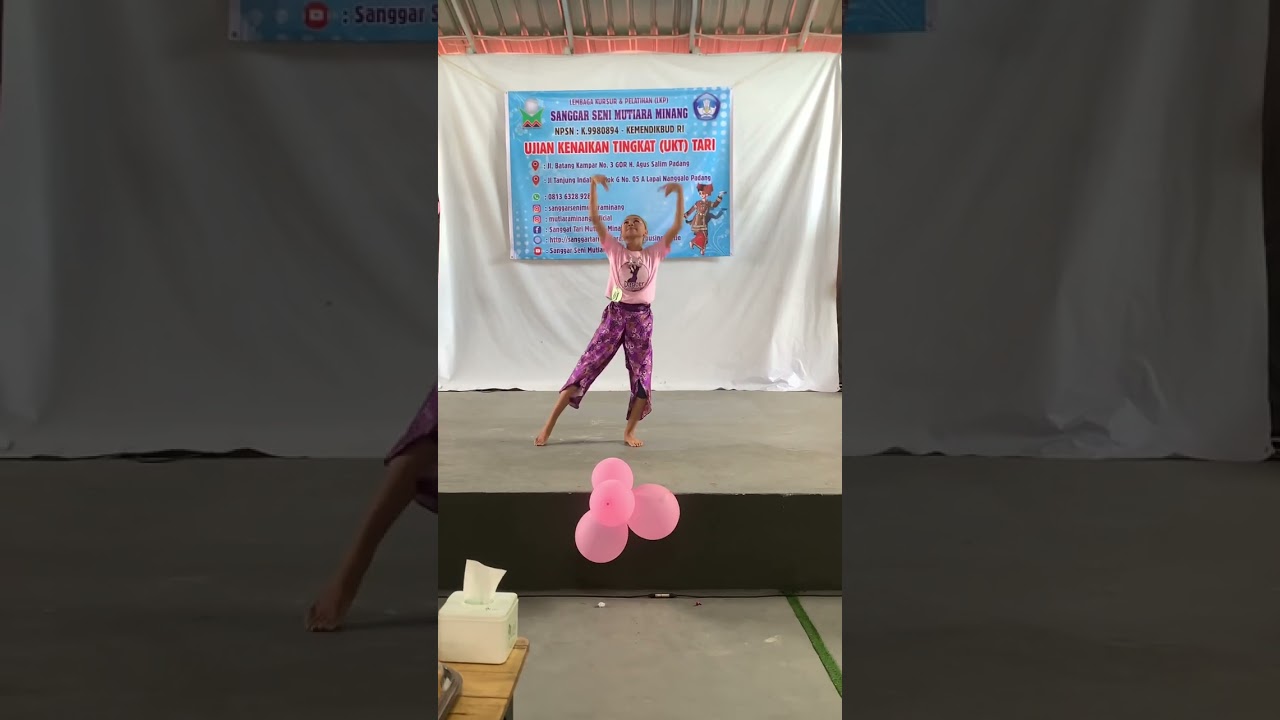 Tari Rantak sanggar tari mutiara minang