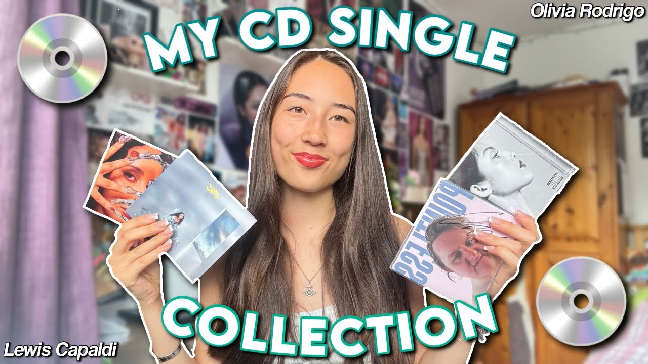 MY CD SINGLE COLLECTION || inc lewis capaldi & olivia rodrigo etc!! 