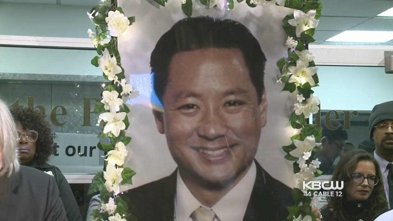 Large Crowds March Streets For Jeff Adachi Vigil - YouTube