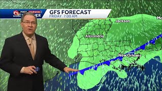 Possible record heat, then a cold front arrives