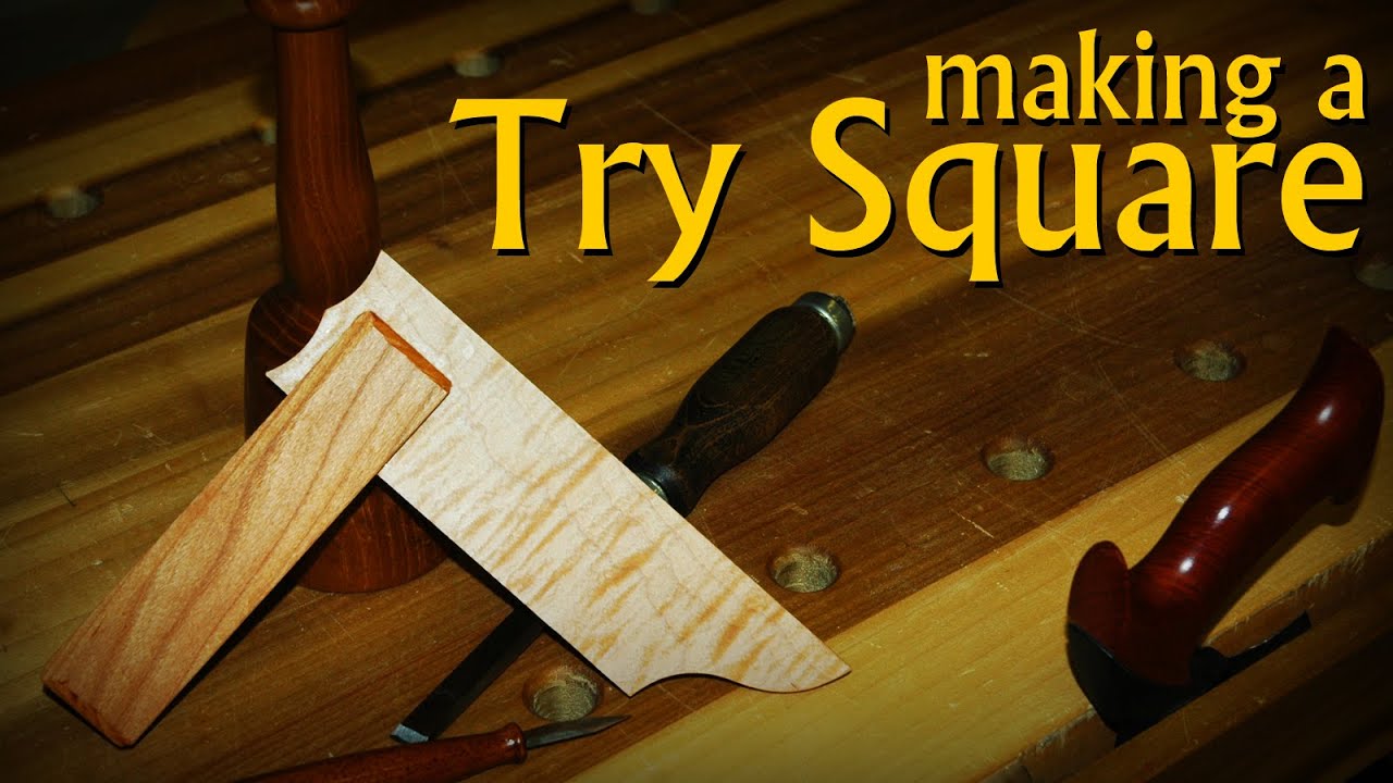 Make a Try Square - Woodworking Layout Tool - YouTube