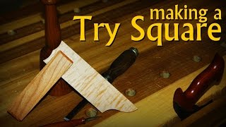 Famous Make a Try Square - Woodworking Layout Tool Profile