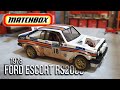 MATCHBOX Restoration & Custom : 1985 Ford Escort RS2000 with Engine