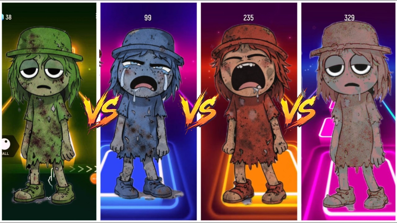 INCREDIBLE SPRUNKI HELP:TILES HOP EDM RUSH Part2 #tileshop #tileshopedmrush #sprunki #coffindance