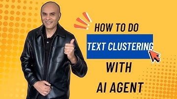 Text Clustering Using AI Agent