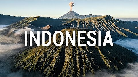 Indonesië 4K Drone - Java, Sulawesi en Sumatra - Eilanden, vulkanen en watervallen