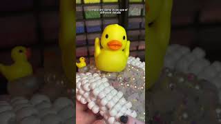 Rubber Ducky Rotator Cuff! Tutorial for the flat bumpers is linked #kandi #plur