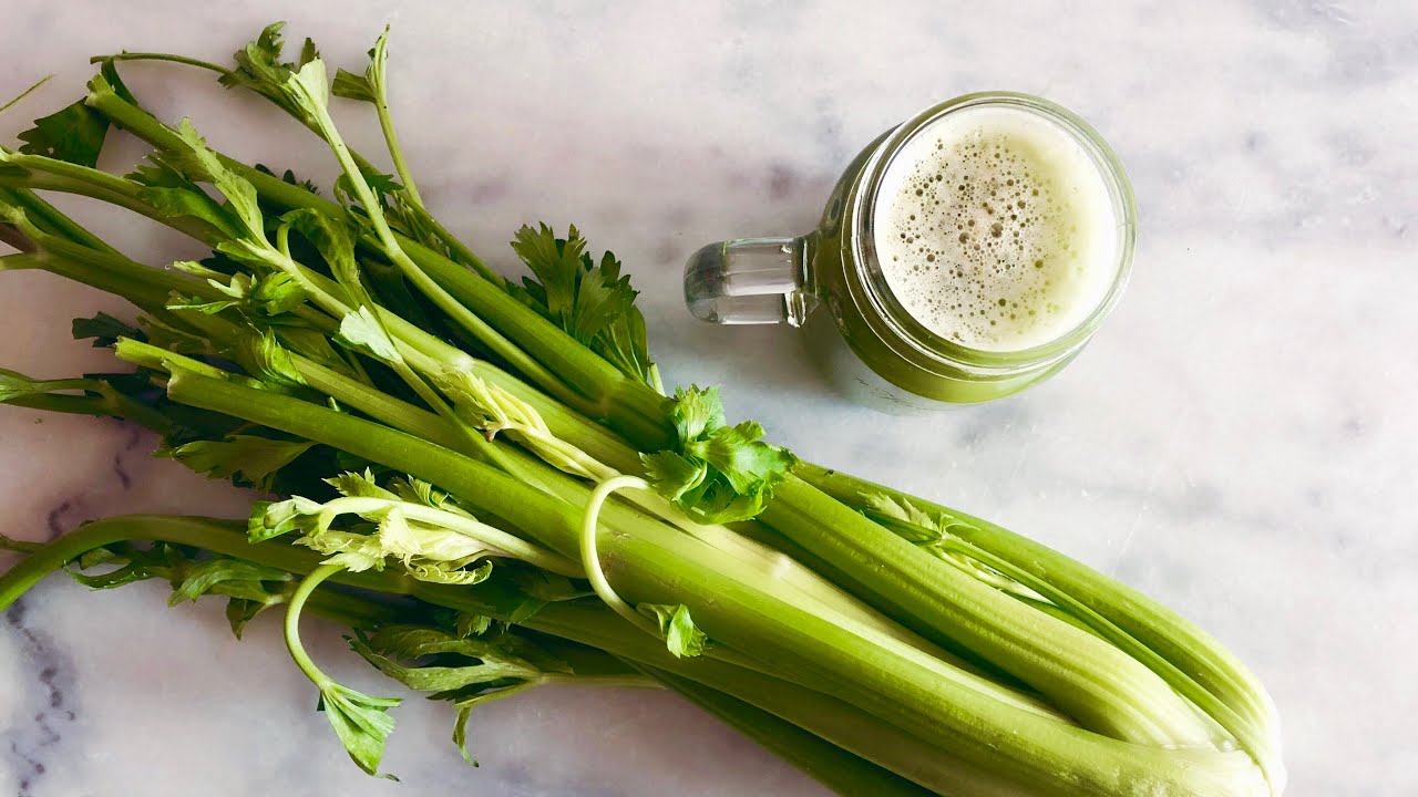 comment preparer le jus de celeri