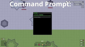 Moomoo.io: Sharing Code | Command Prompt | Ping Graph | Menus