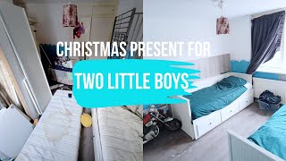 An early CHRISTMAS PRESENT for two little boys | Cleaning for free