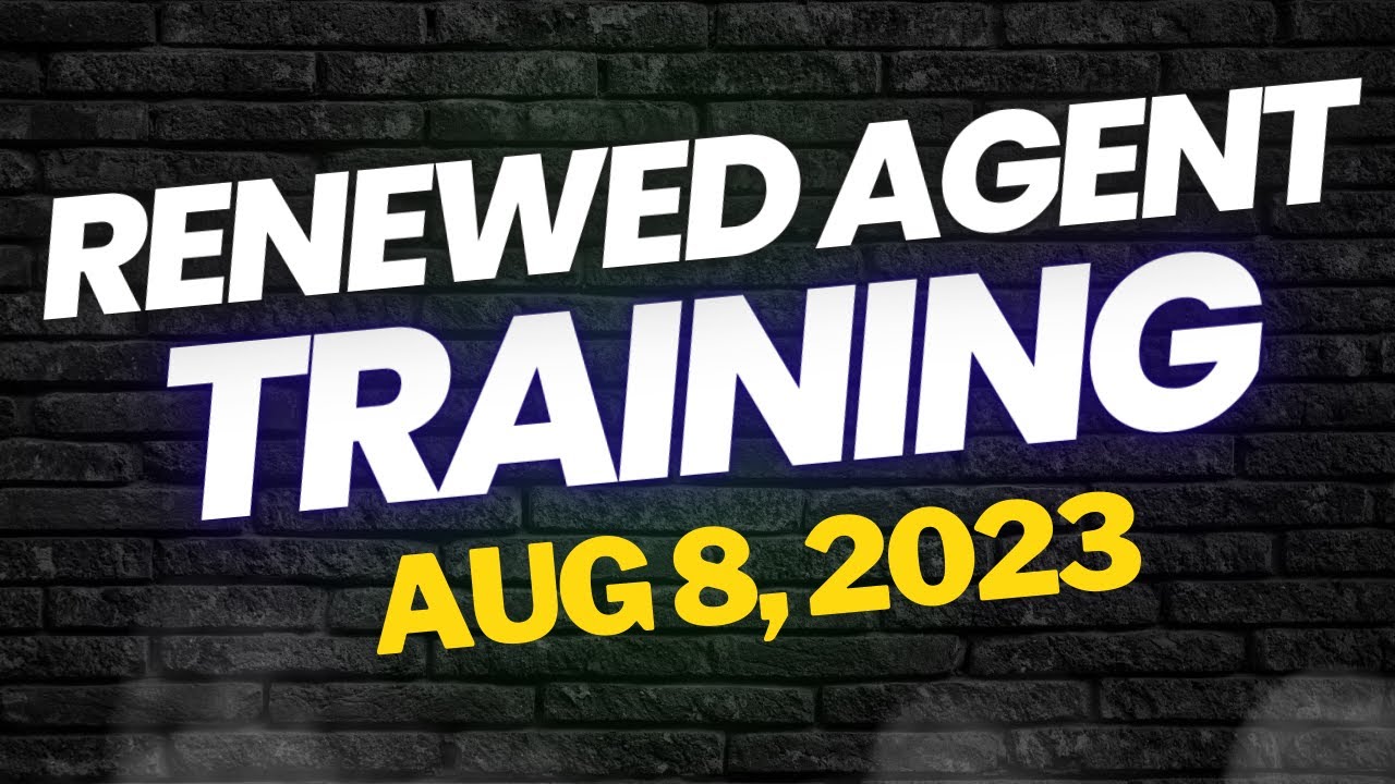 Sneak Peek into our Real Estate Agent training! - YouTube